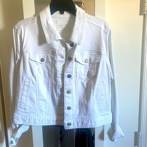 White Jean Jacket